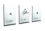 Wallity UDC03 Cuadros Decorativos sobre Lienzo Multicolor (3 Piezas)